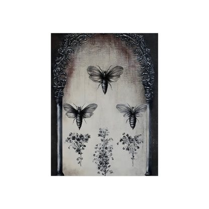 Moths Beneath the Ornate Arch, art print, view 2
