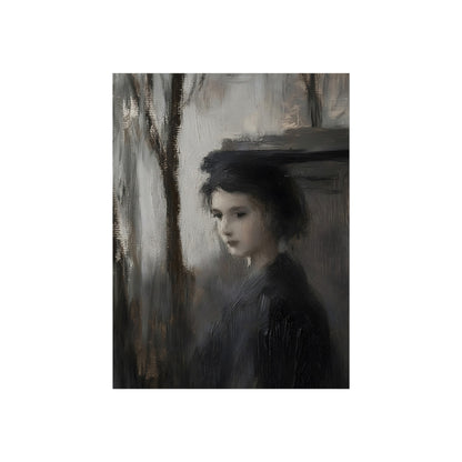 Nocturne Portrait, fine art paper print, view 3