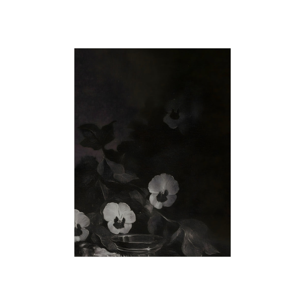 Pale Bloom Nocturne, fine art poster, view 2