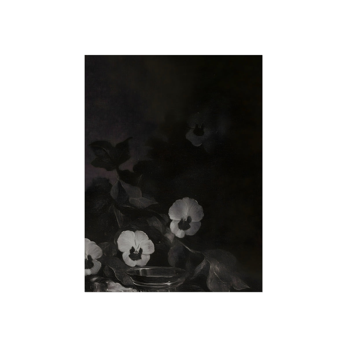 Pale Bloom Nocturne, fine art poster, view 3