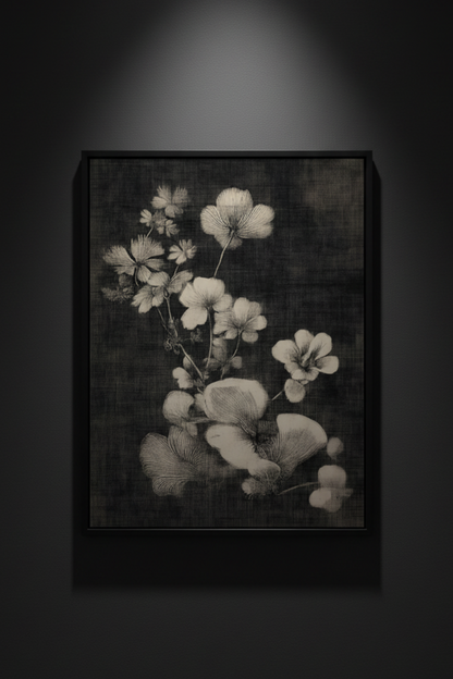 Pale Bloom Study, art print