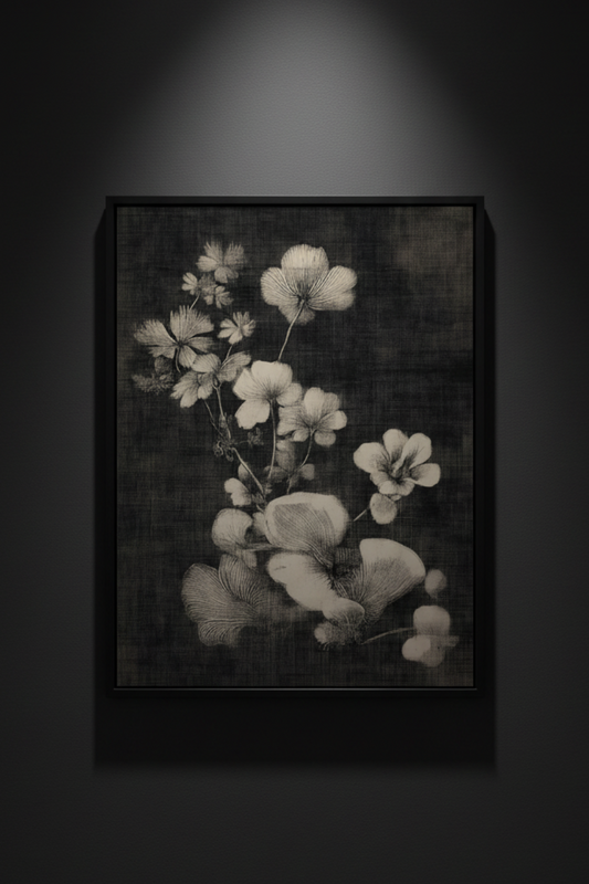 Pale Bloom Study, art print
