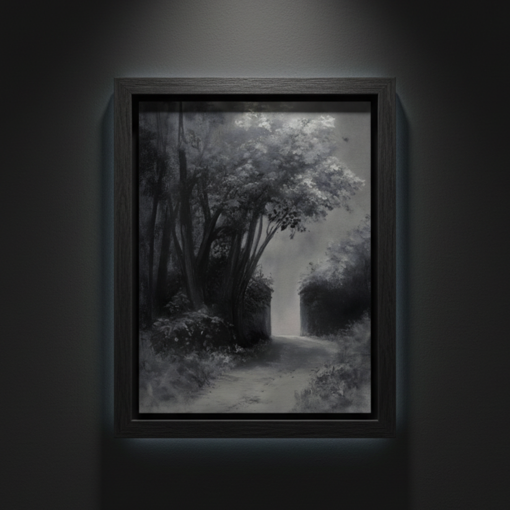 Path into Mist, art print