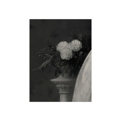 Peonies in Shadow floral still life fine art paper print artwork