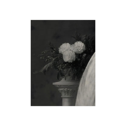 Peonies in Shadow fine art paper print wall display
