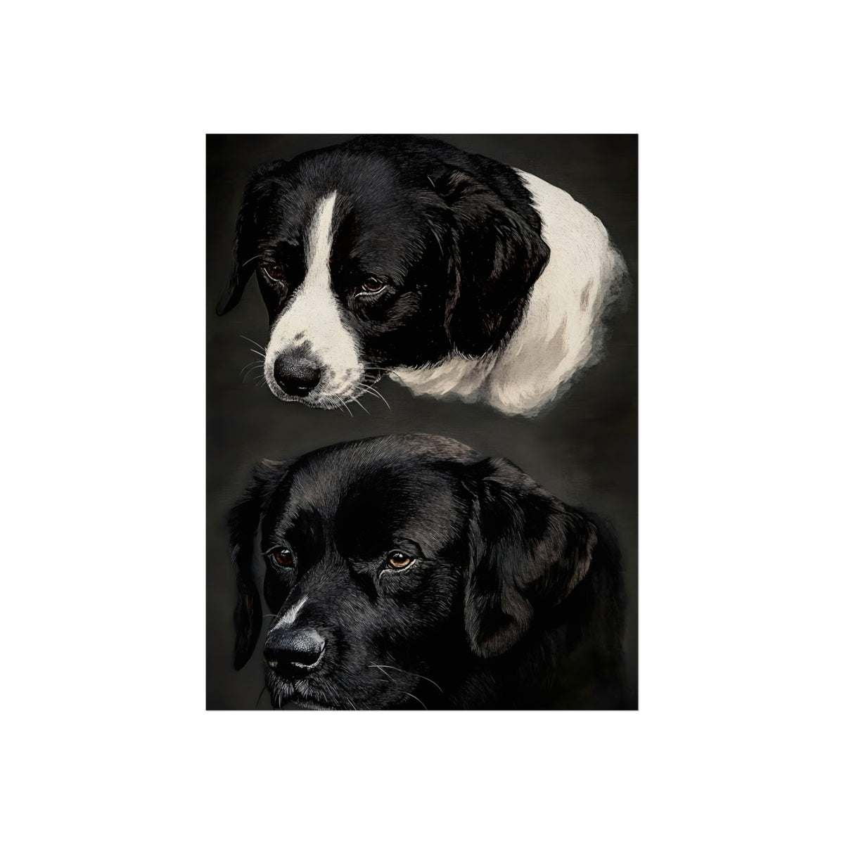 Portraits of Two Companions, art print, view 4