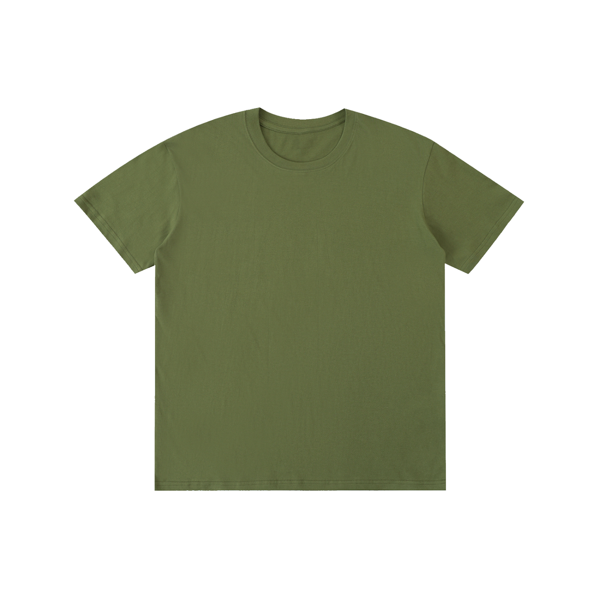 Pure Cotton Unisex T-Shirt in army green