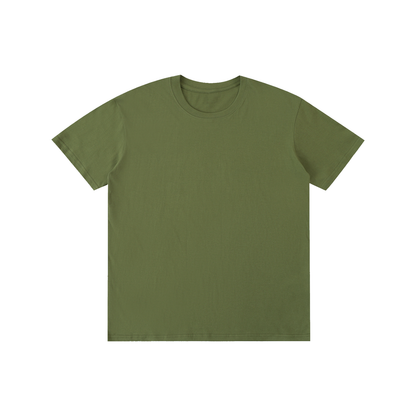 Pure Cotton Unisex T-Shirt in army green