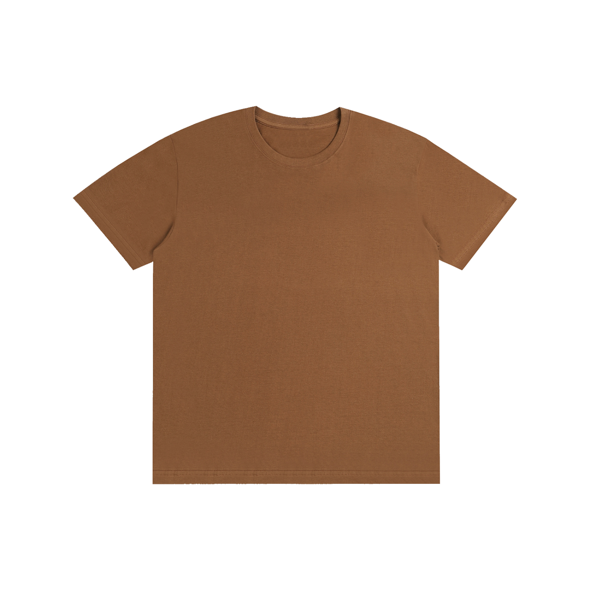 Pure Cotton Unisex T-Shirt in caramel macchiato