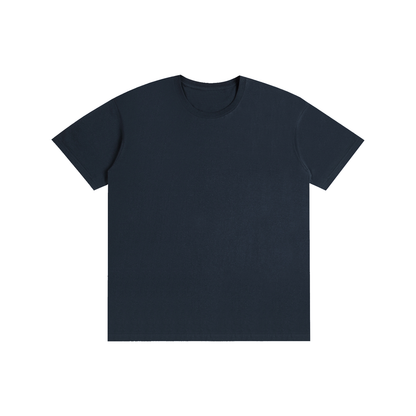 Pure Cotton Unisex T-Shirt in dark blue