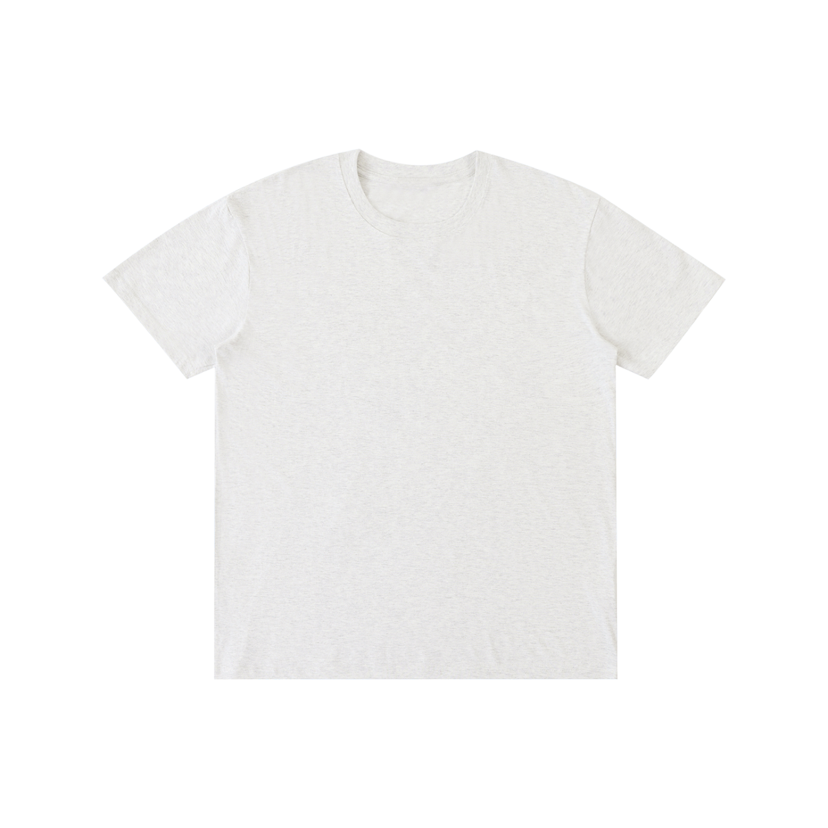 Pure Cotton Unisex T-Shirt in flower gray