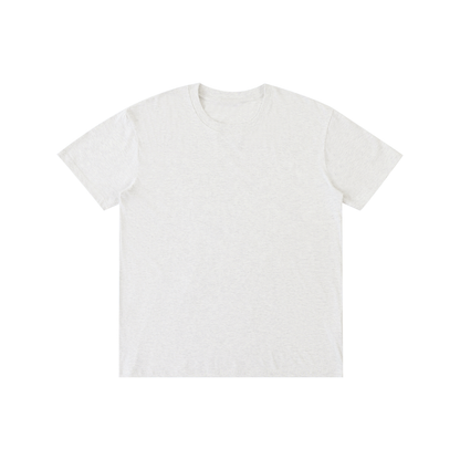 Pure Cotton Unisex T-Shirt in flower gray