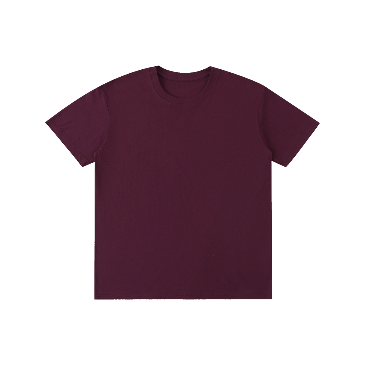 Pure Cotton Unisex T-Shirt in grape purple