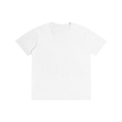 Pure Cotton Unisex T-Shirt in lucent white
