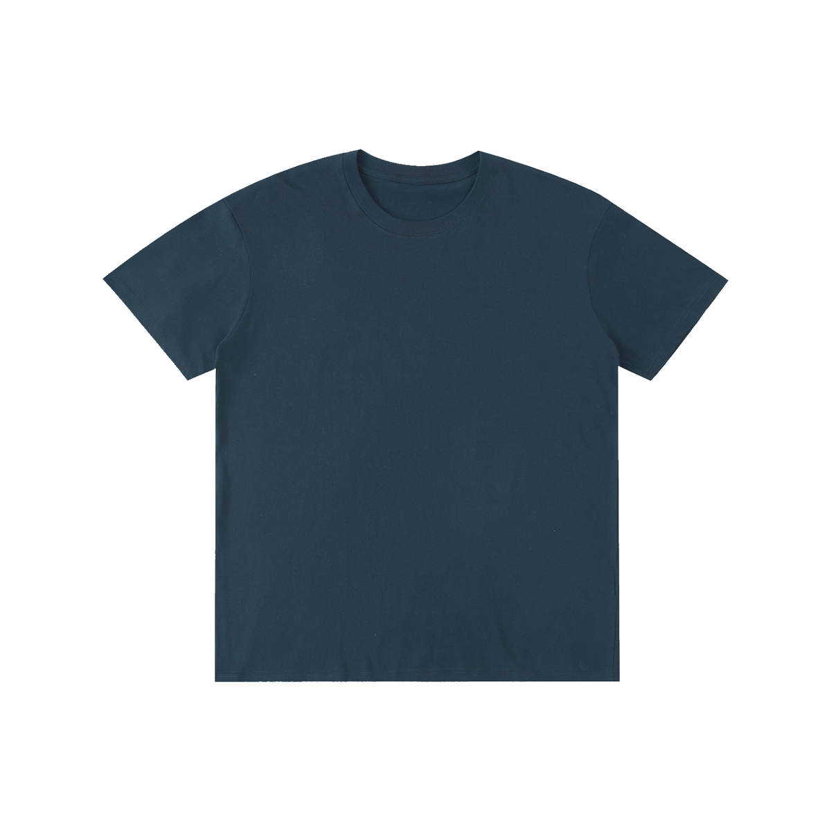 Pure Cotton Unisex T-Shirt in navy blue