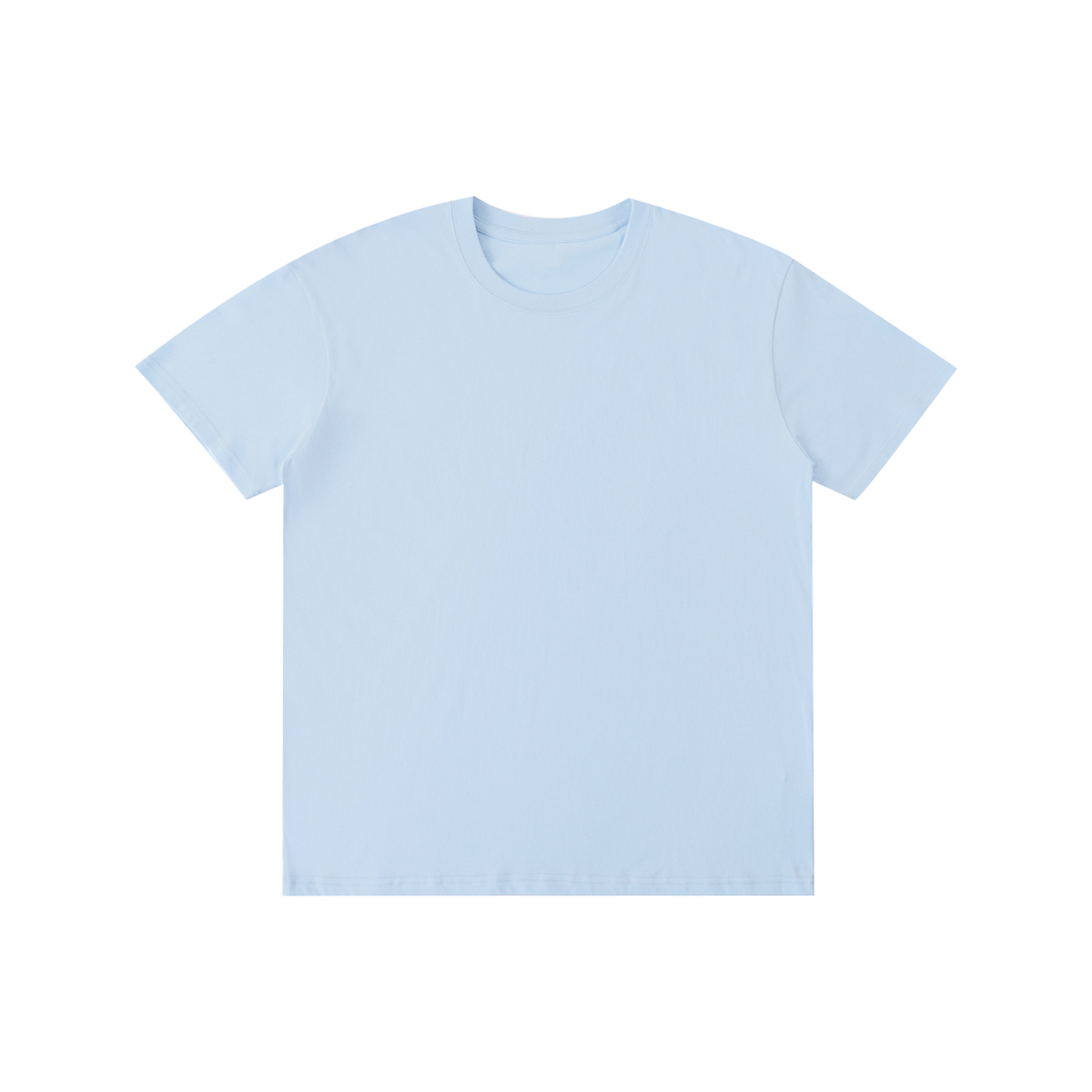 Pure Cotton Unisex T-Shirt in sky blue