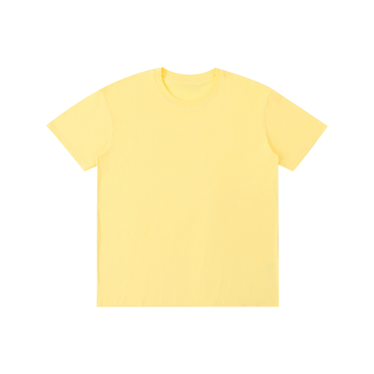 Pure Cotton Unisex T-Shirt in yellow