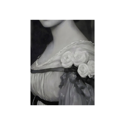 Roses at Her Shoulder, art print, view 3