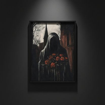 Roses for the Procession, art print