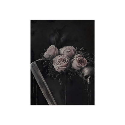 Roses, Steel and Bone, art print, view 3