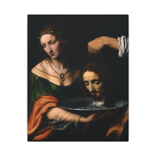 Salome with the Head of Saint John the Baptist by Bernardino Luini — fine art reproduction product image