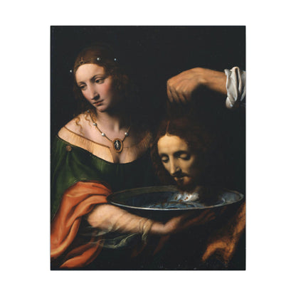 Salome with the Head of Saint John the Baptist by Bernardino Luini — fine art reproduction product image