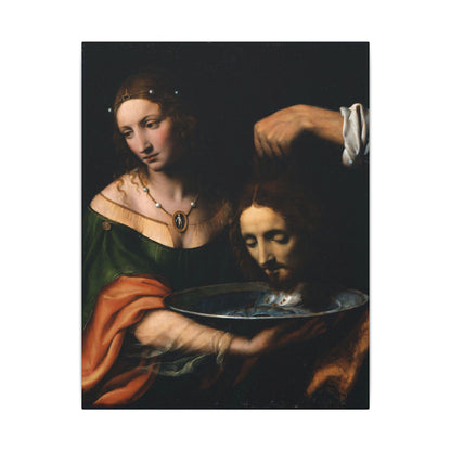 Salome with the Head of Saint John the Baptist by Bernardino Luini — fine art reproduction product image
