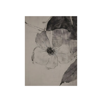 Single Flower in Ink, art print, view 3