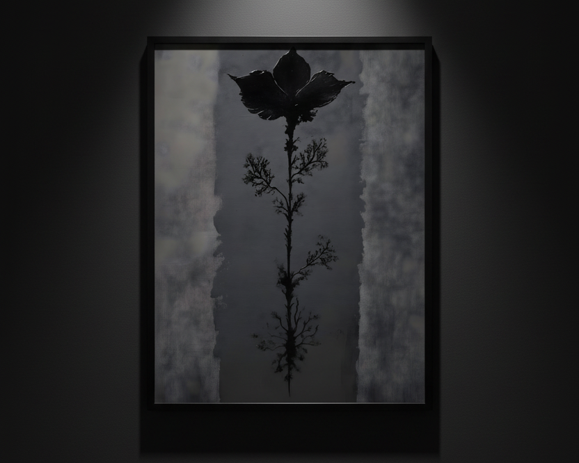 Stem in the Smoke, fine art poster
