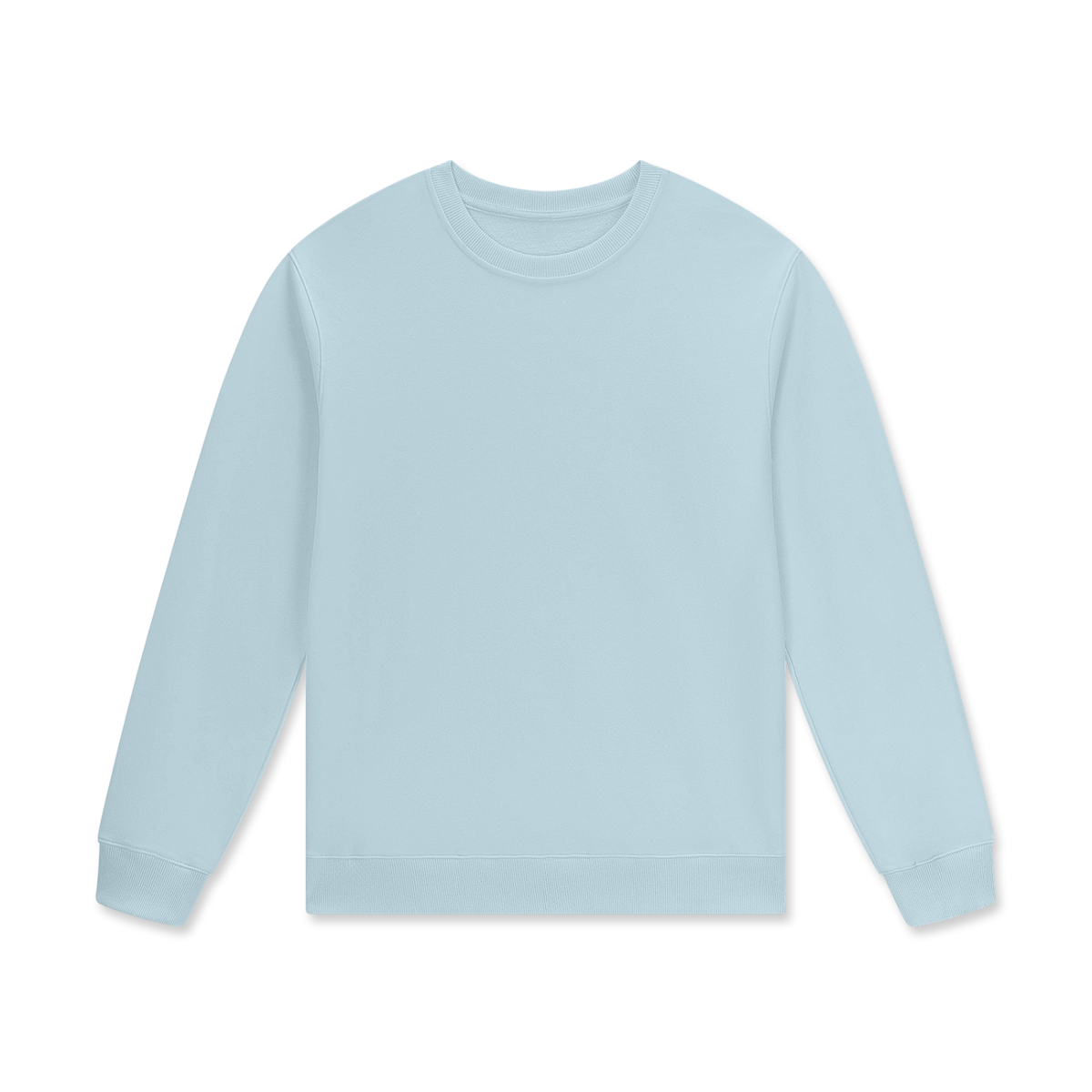 Streetwear Unisex Cotton Pullover in ice water