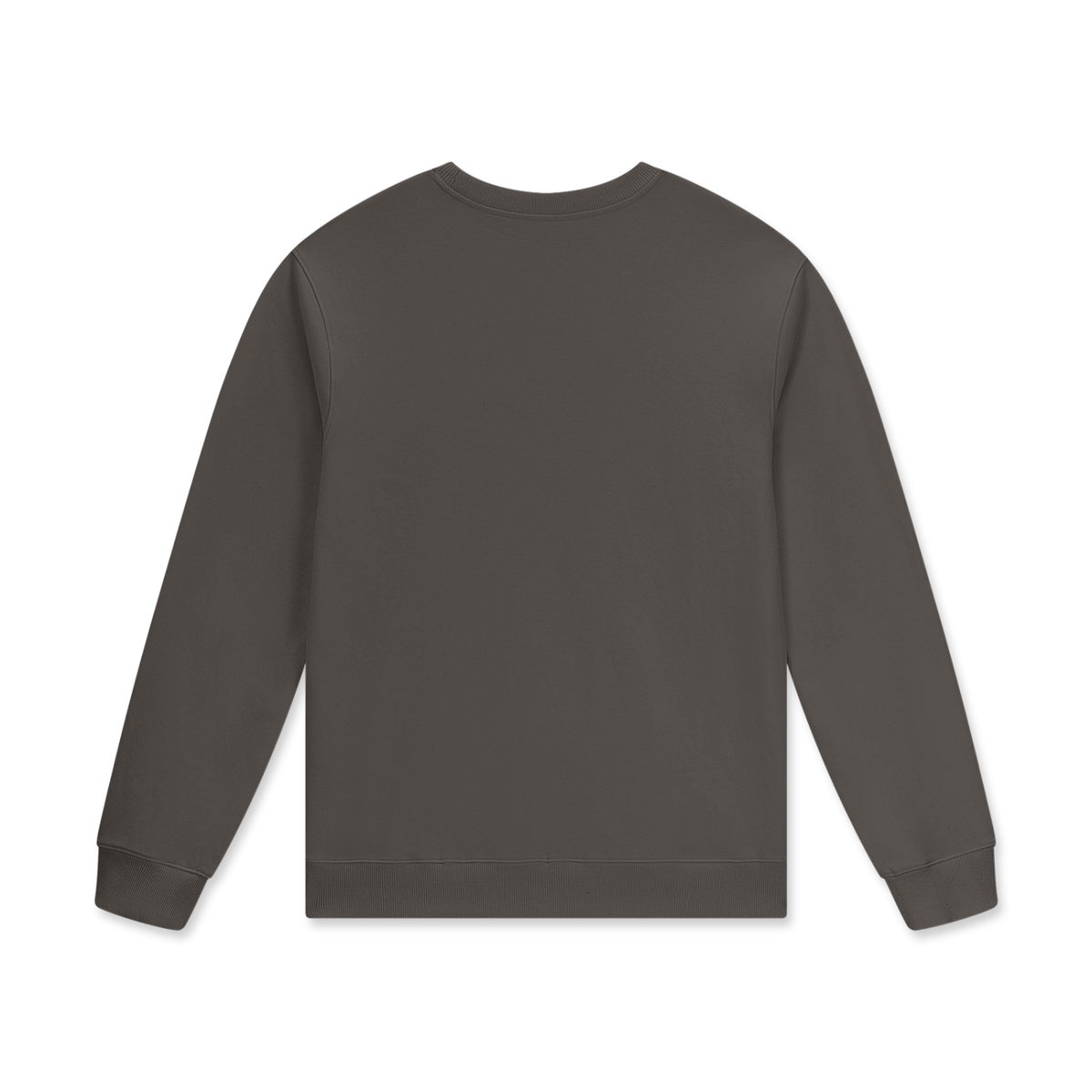 Streetwear Unisex Cotton Pullover in pirate black, alternate angle