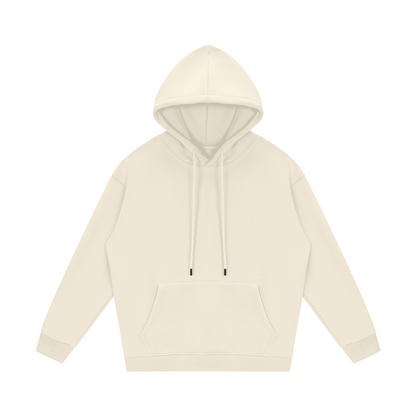 Streetwear Unisex Fleece Hoodie in cream apricot