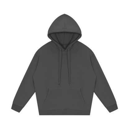 Streetwear Unisex Fleece Hoodie in dark gray