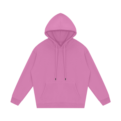 Streetwear Unisex Fleece Hoodie in rose pink