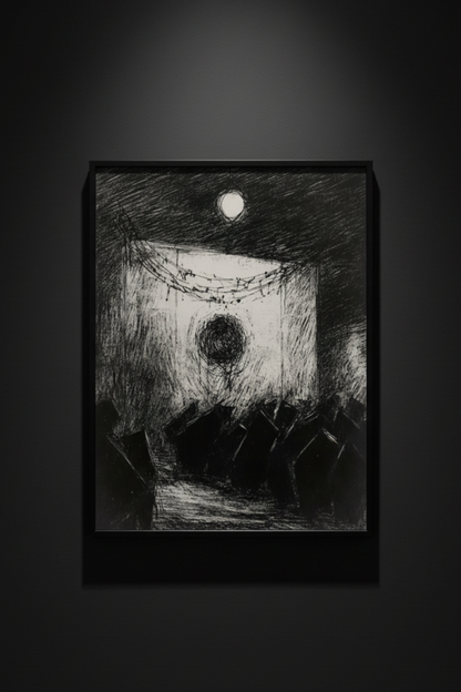 The Black Assembly, art print