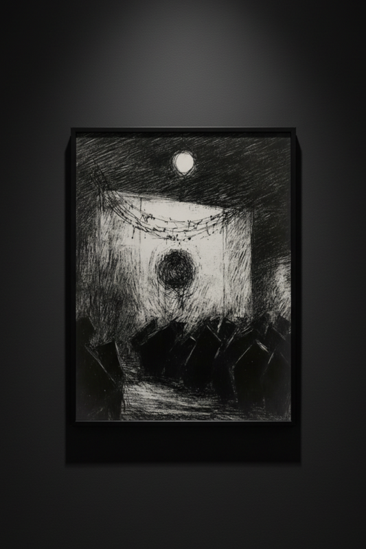 The Black Assembly, art print