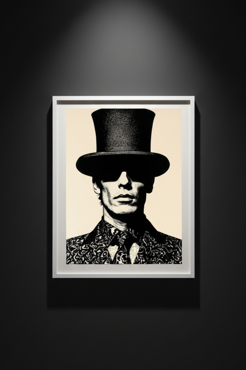 The Black Hat, art print