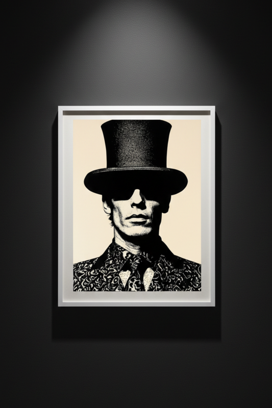 The Black Hat, art print