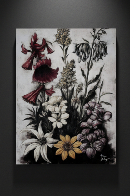 The Botanical Hour | Botanical Fine Art Paper Print artwork image
