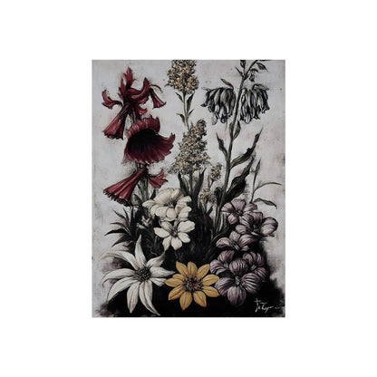 The Botanical Hour fine art paper print detail