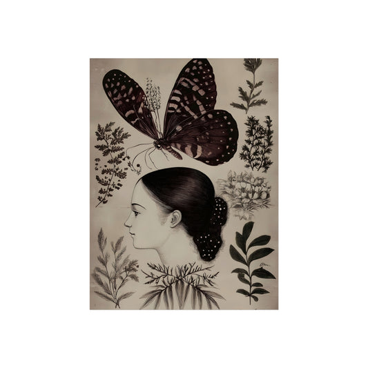 The Butterfly Crown, fine art paper print, view 2