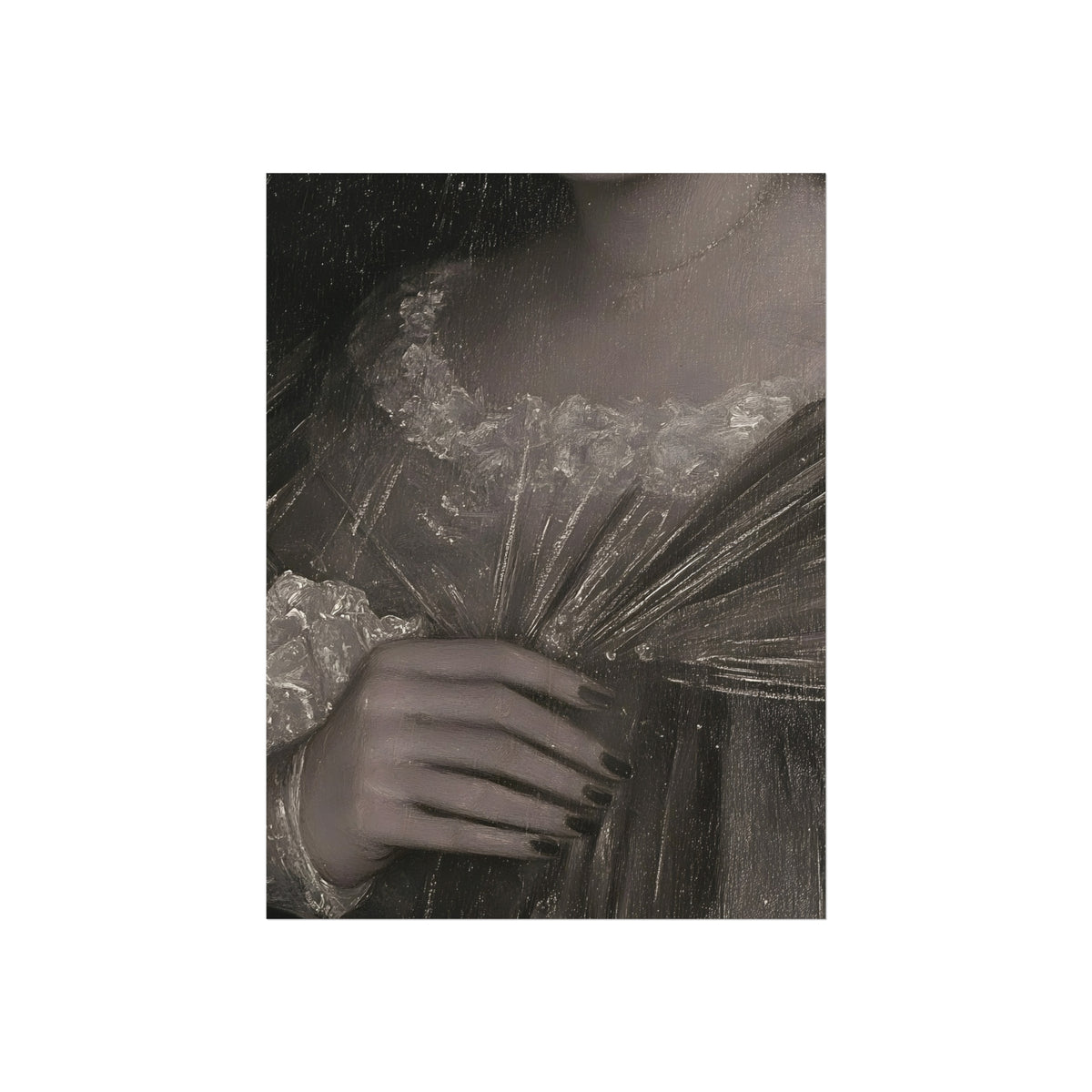 The Fan in Her Hand, art print, view 3