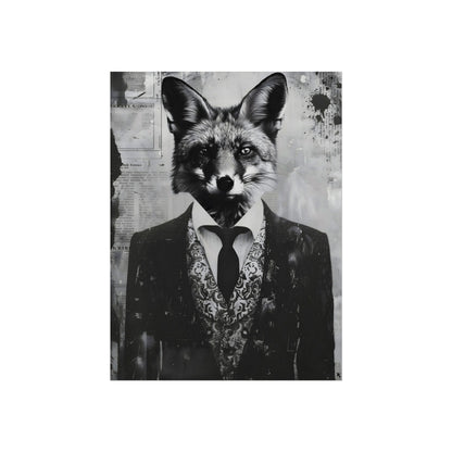 The Fox Gentleman fine art paper print wall display