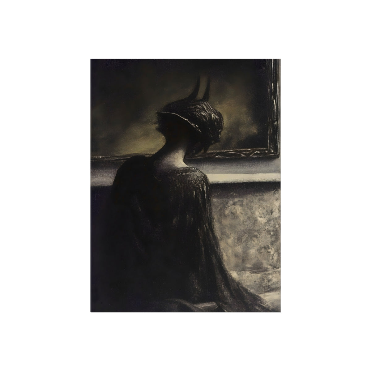 The Horned Guest, art print, view 2