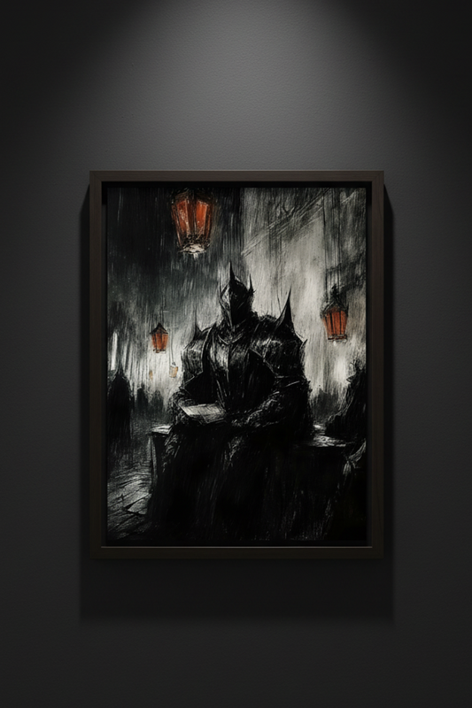 The Horned Sentinel, art print