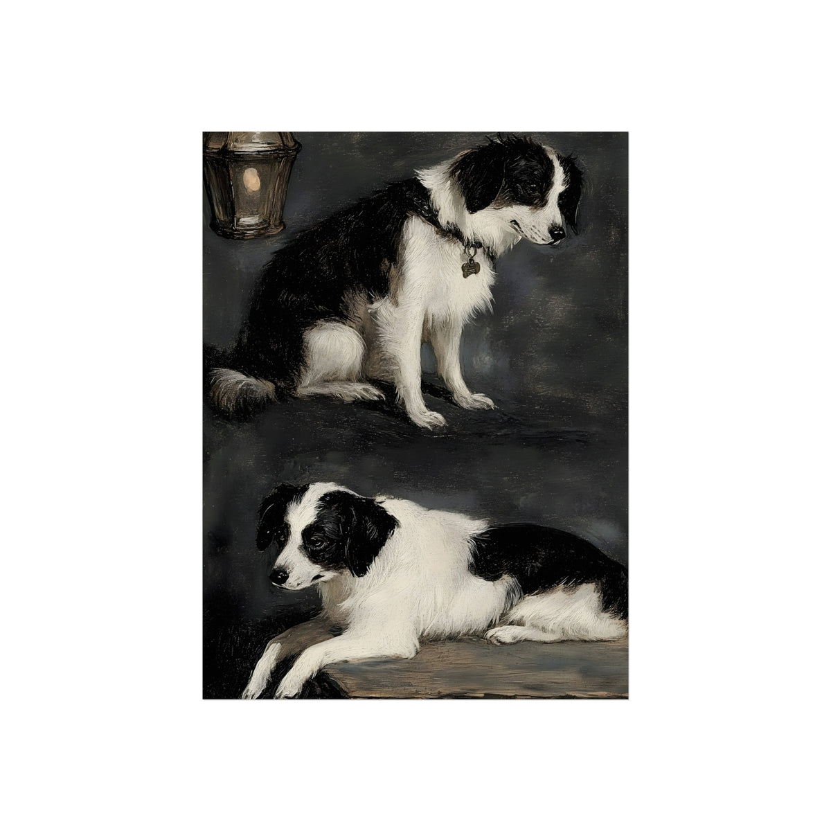 The Hounds at Rest, art print, view 2