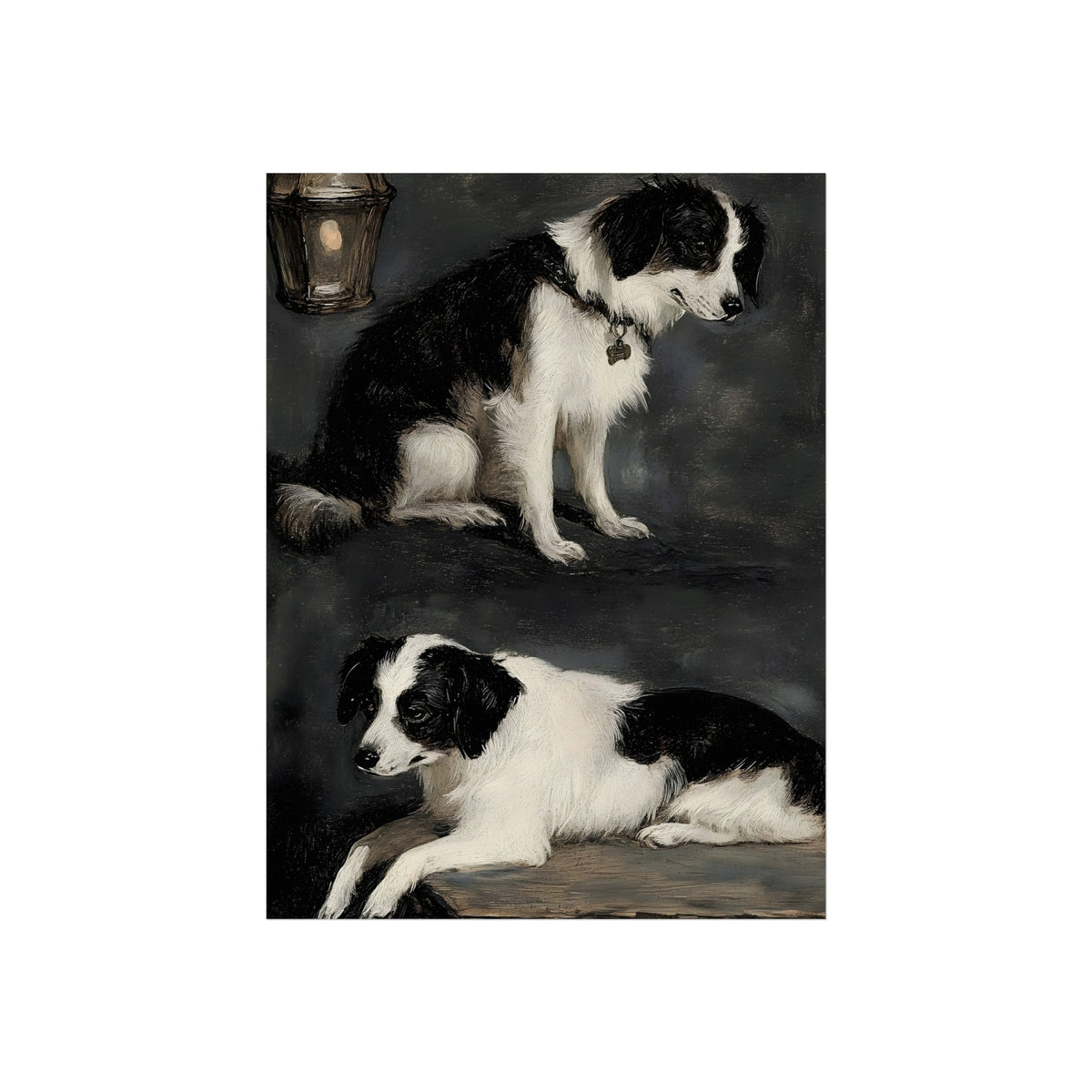 The Hounds at Rest, art print, view 3