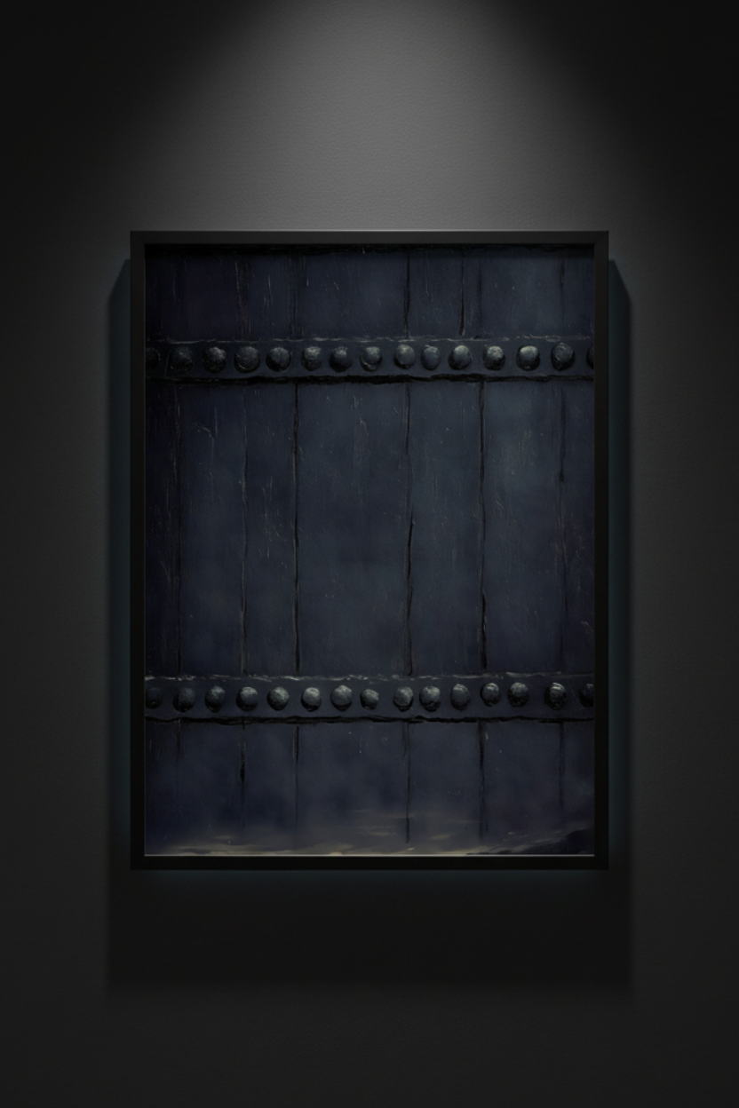 The Iron-Banded Door, art print