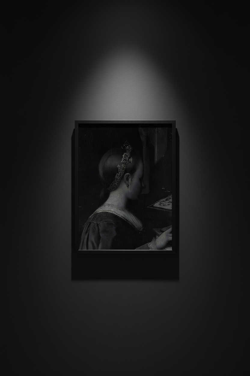 The Jeweled Profile, art print