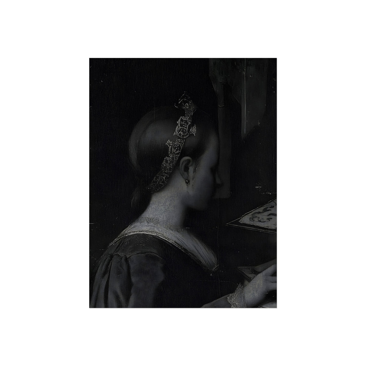 The Jeweled Profile, art print, view 2